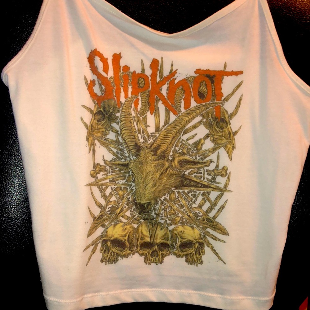 Custom Slipknot & KORN crop tops